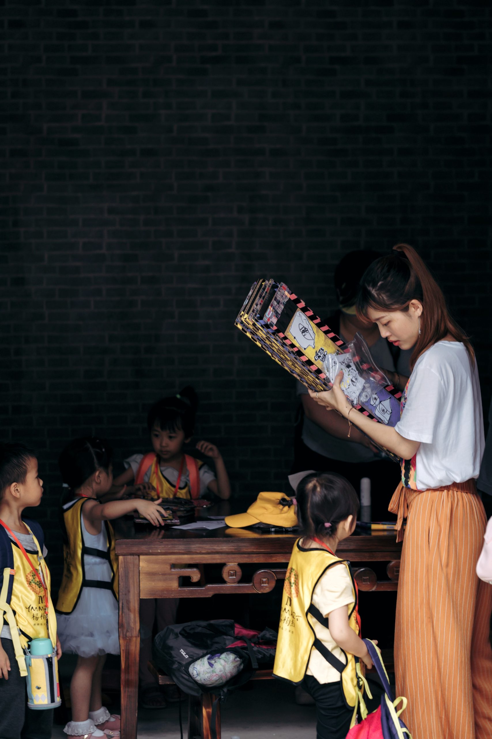 group of children with increased social and community participation